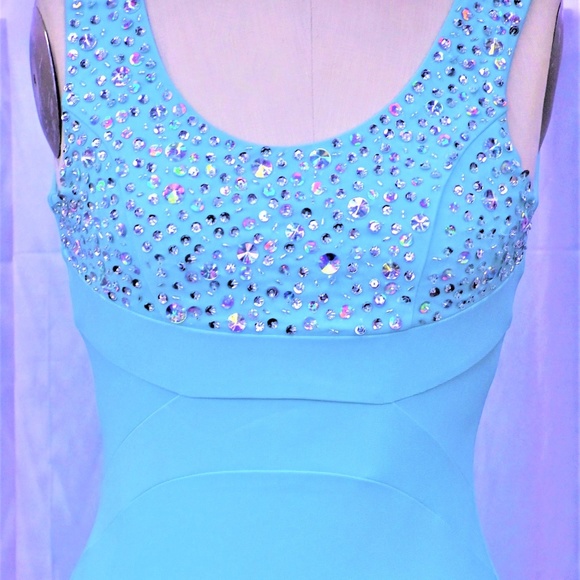Blue Green Mini Dress for Juniors - brand new - Picture 4 of 7
